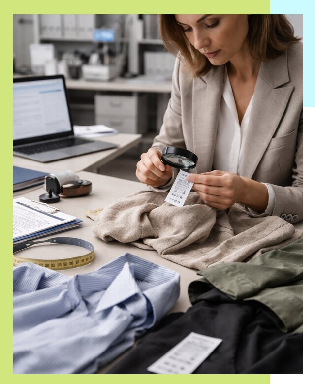 Сертификация одежды и текстиля в Омске, быстрая экспертиза