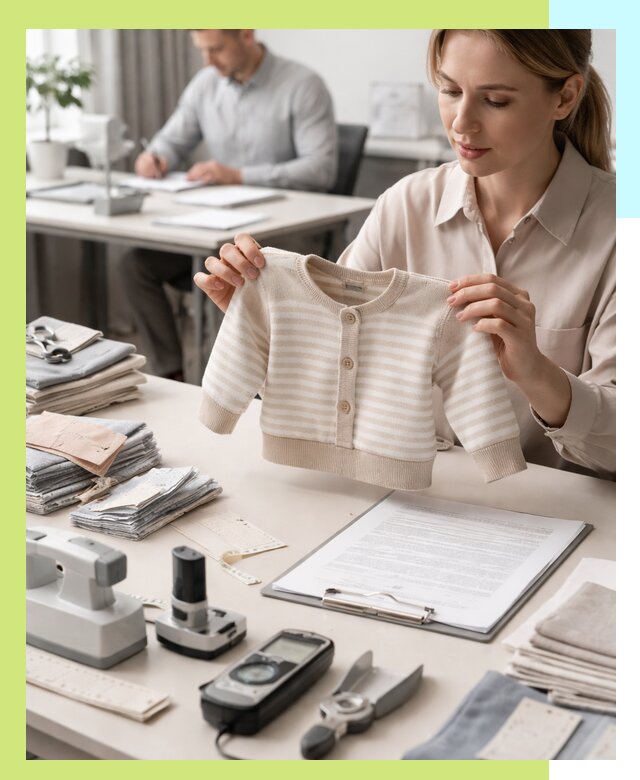 Сертификация детской одежды и текстильных изделий в Омске