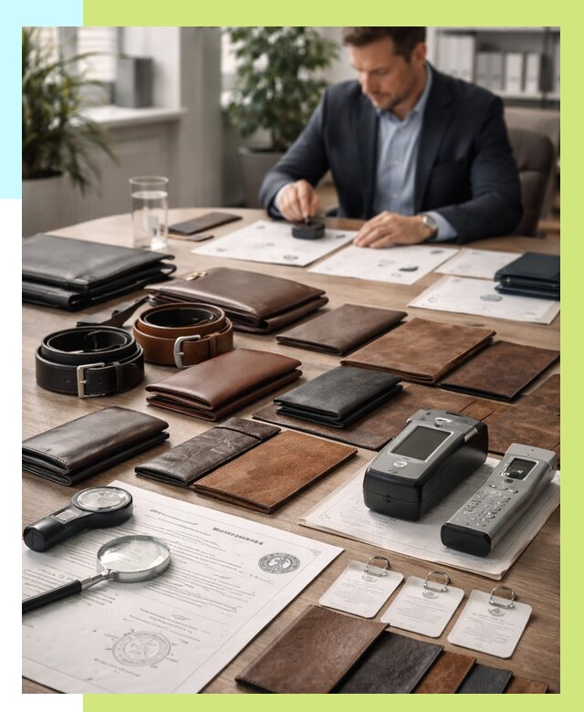 Сертификация кожаных изделий в Омске от 12443 р. | Алешин-Омс