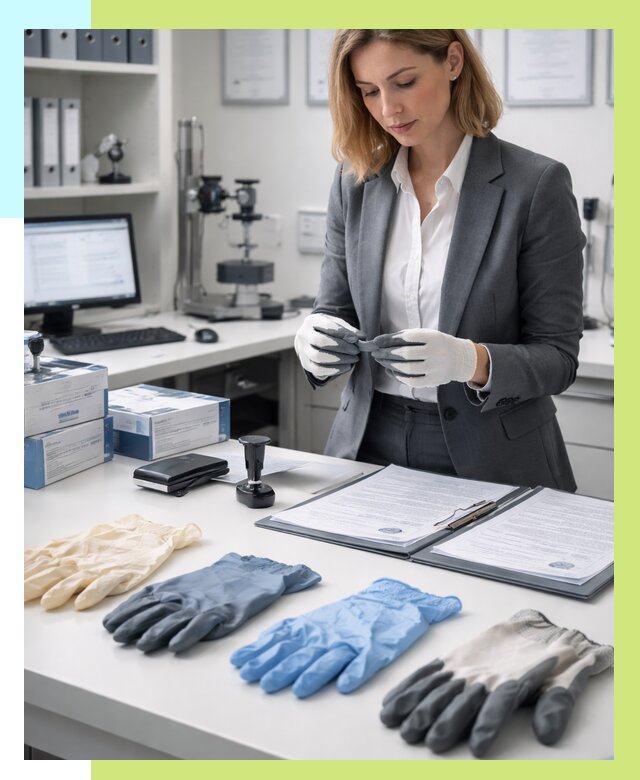 Сертификация перчаток в Омске от 8814 р. | Алешин-Омс