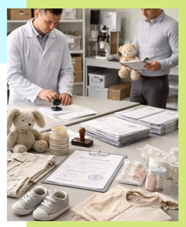 Сертификация детских товаров в Омске от 15554 р. | Алешин-Омс