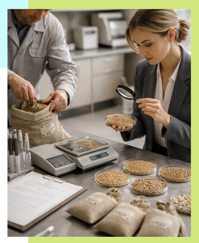 Сертификация зерна в Омске по цене от 15554 р. | Алешин-Омс