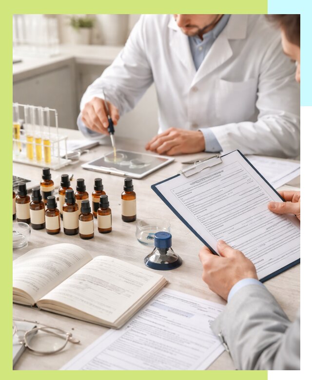 Сертификация эфирных масел и документация качества в Омске