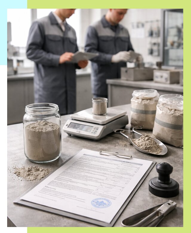 Сертификация цемента в Омске от 20738 р. | Алешин-Омс