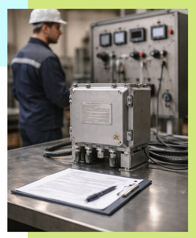 Сертификация взрывозащищенного оборудования в Омске от 36292 р. | Алешин-Омс