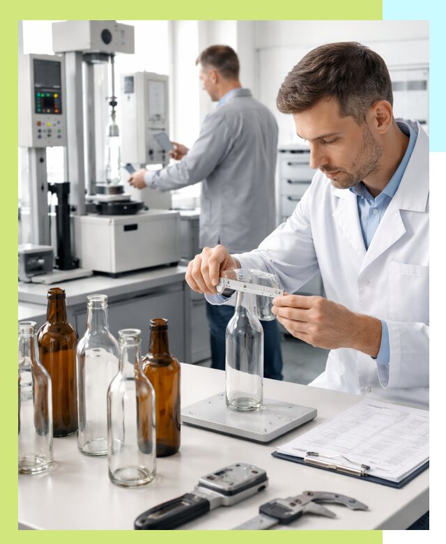 Сертификация стеклянных бутылок и сопутствующей упаковки в Омске