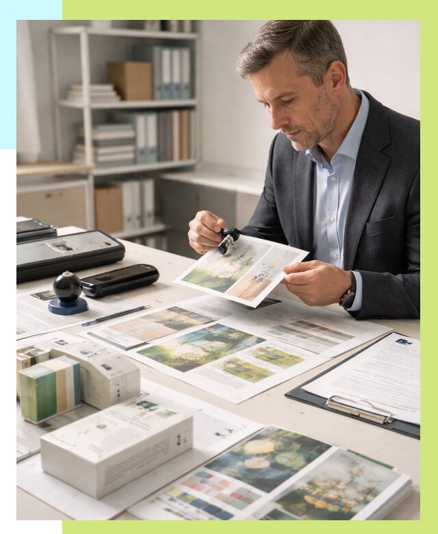 Сертификация полиграфической продукции в Омске от 12443р.|Алешин-Омс