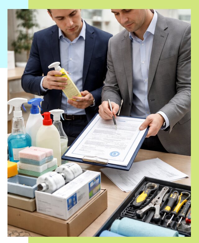 Сертификация хозяйственных товаров в Омске, от 18664 р. |Алешин-Омс