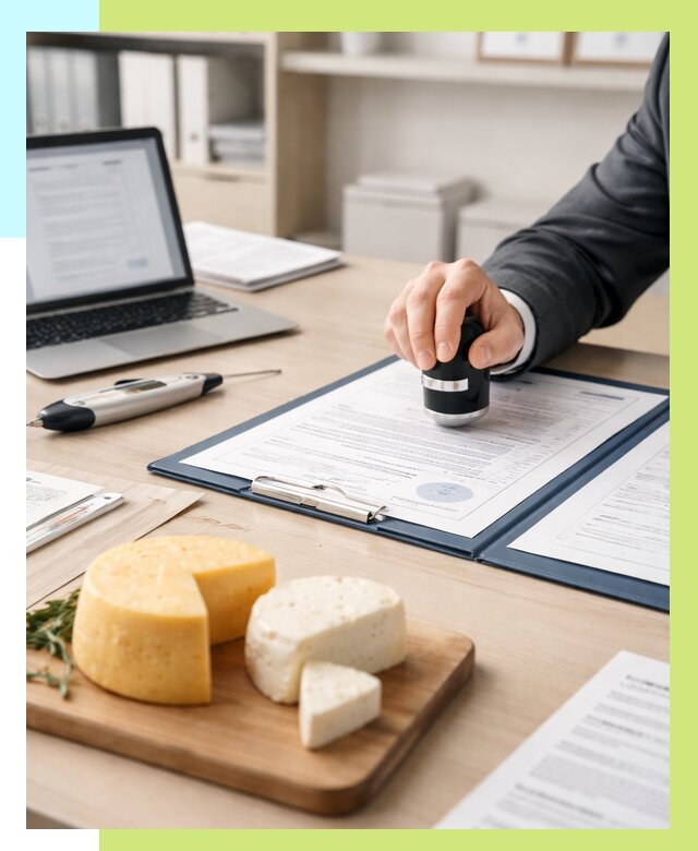 Сертификация сыров в Омске от 15554 р | Сертификат на сыр Алешин-Омс