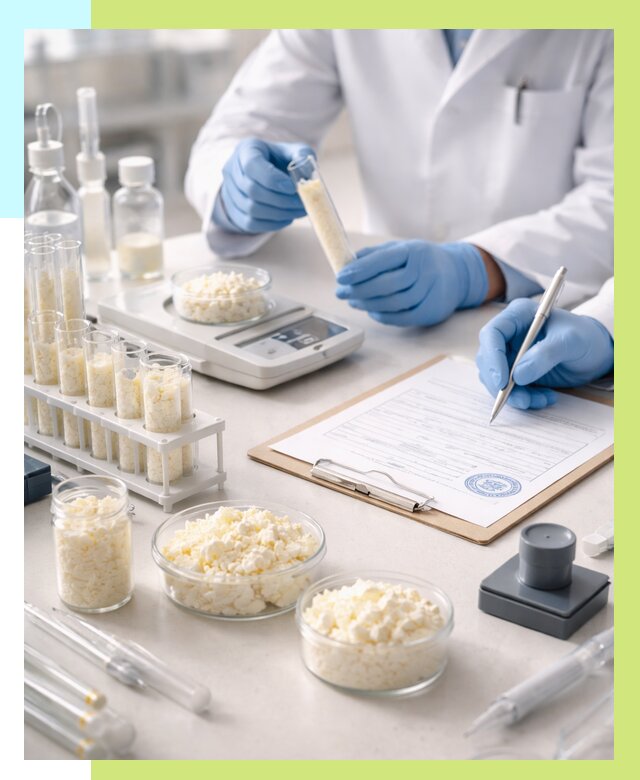 Сертификация творога в Омске от 12443 р. под ключ | Алешин-Омс
