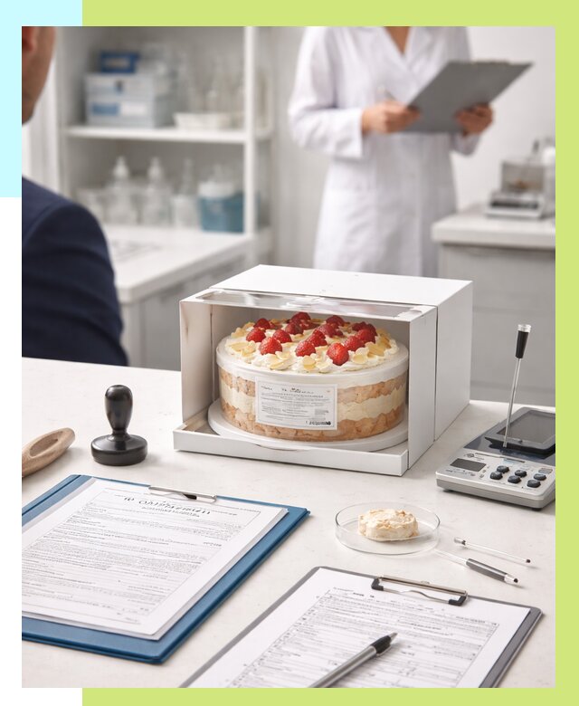 Сертификация тортов в Омске от 9332 р. заказать | Алешин-Омс