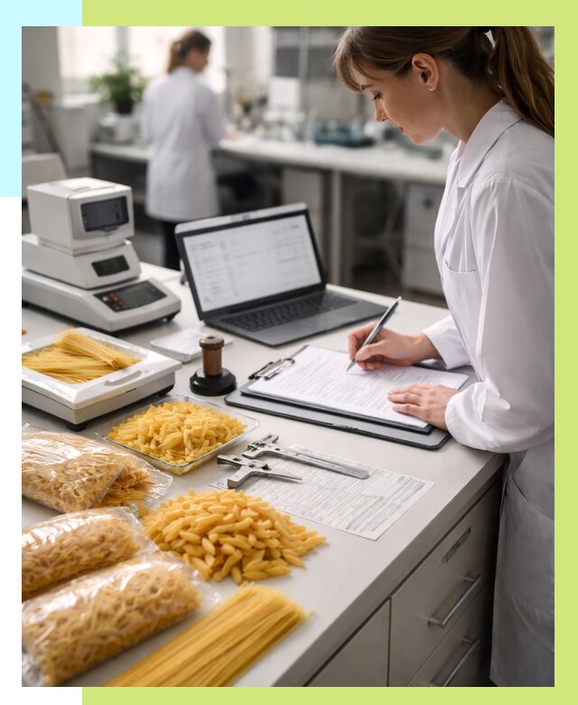 Сертификация макаронных изделий в Омске от 15554 р. | Алешин-Омс