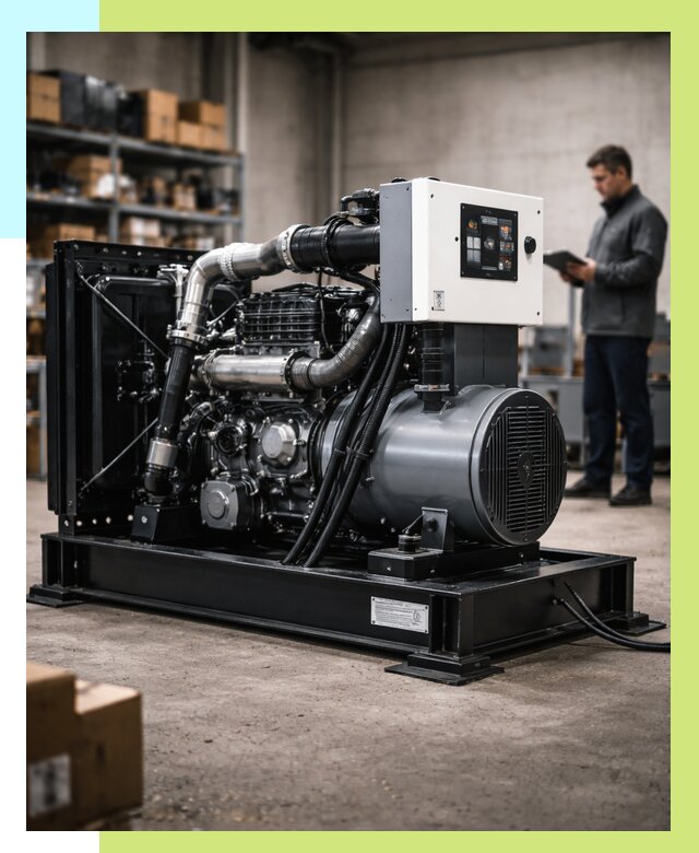 Сертификация дизель генераторов в Омске от 15554 р. | Алешин-Омс