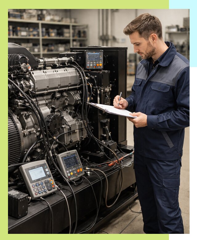 Сертификация дизельных генераторов и их оборудования в Омске