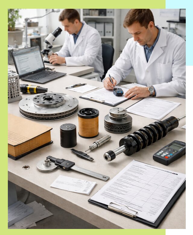 Сертификация автозапчастей и комплектующих в Омске по ГОСТ