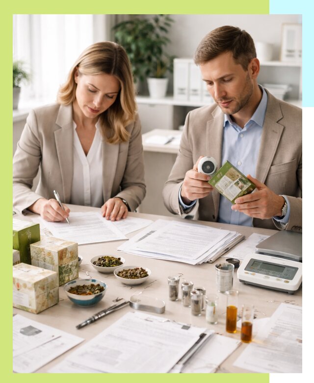 Разработка ТУ на чай и маркировку продукции в Омске