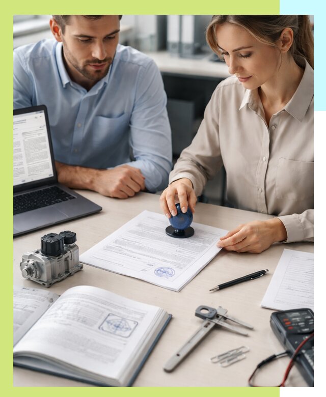 Выдача паспорта изделия и техническая экспертиза продукции в Омске