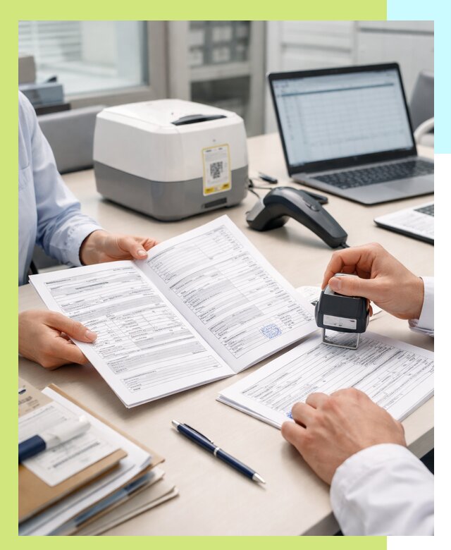 Оформление паспорта на товар и сопроводительных документов в Омске