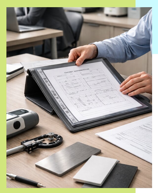 Оформление паспорта материала для продукции в Омске