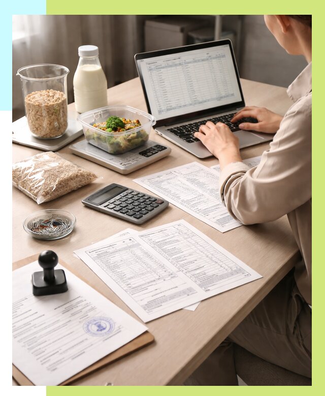 Просчет БЖУ для маркировки в Омске от 1555 р. | Алешин-Омс