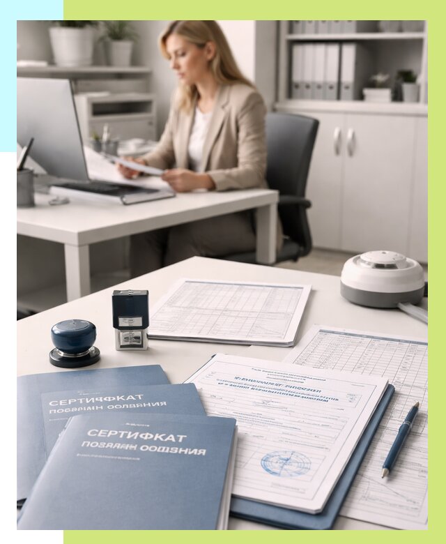 Сертификаты пожарной безопасности в Омске от 15554 р. | Алешин-Омс