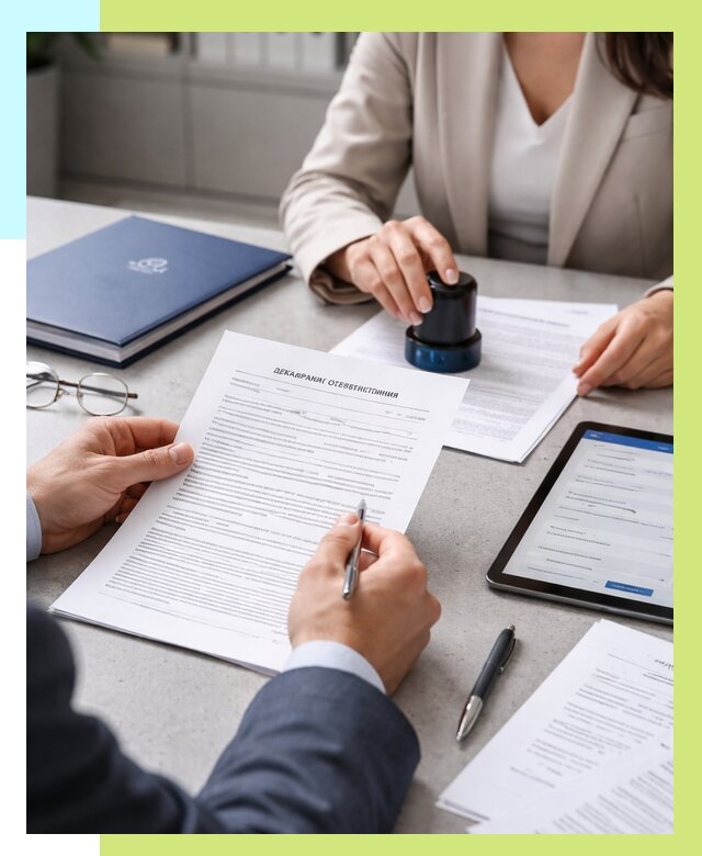 Декларация ГОСТ Р в Омске от 8814 р оформить в Алешин-Омс