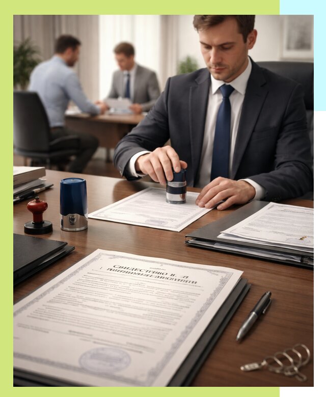 Оформление свидетельства о государственной регистрации в Омске