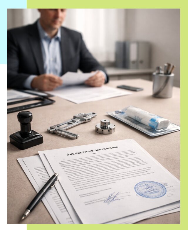 Экспертное заключение на продукцию в Омске от 8814 р. | Алешин-Омс