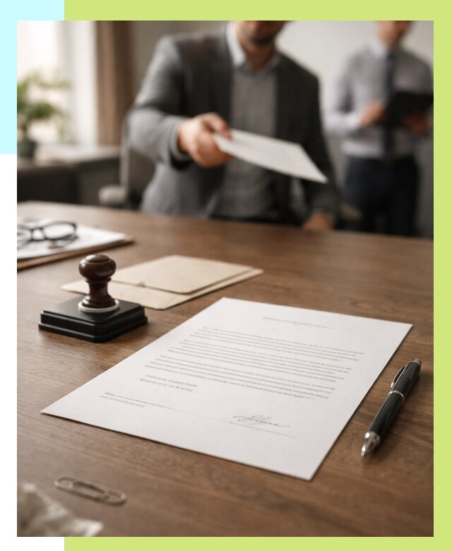 Отказное письмо по сертификации в Омске от 3629 р. | Алешин-Омс