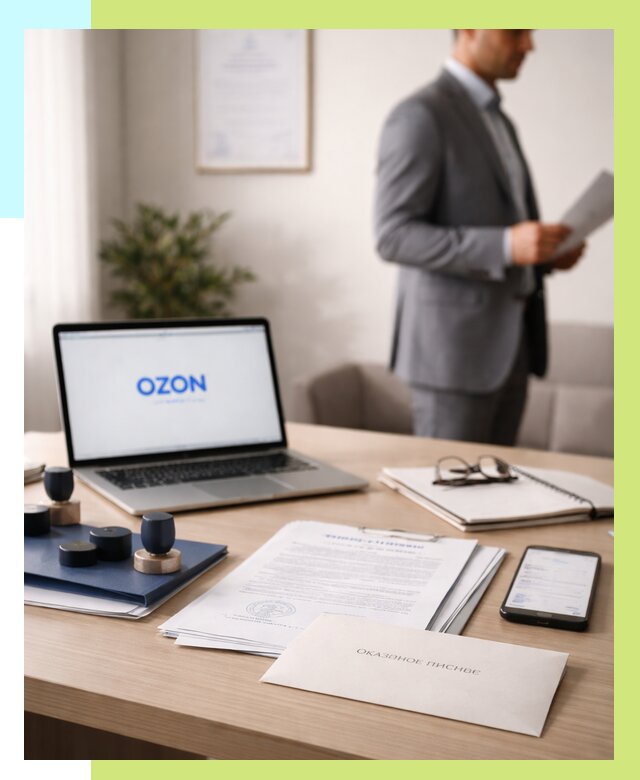 Отказное письмо для Ozon в Омске от 3629 р. | Алешин-Омс