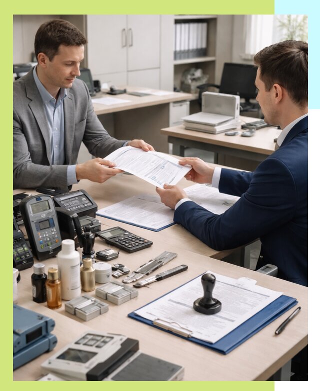 Оформление и получение заключения РЧЦ для оборудования в Омске