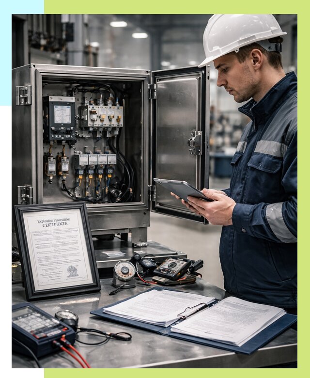 Сертификат взрывозащиты в Омске от 46661 р. | Алешин-Омс