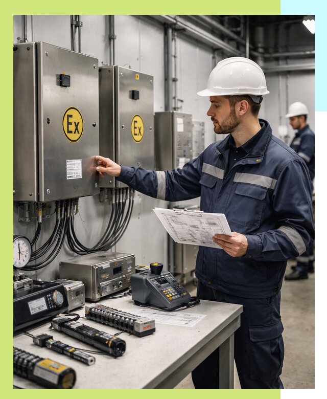 Сертификат взрывозащиты промышленного оборудования в Омске