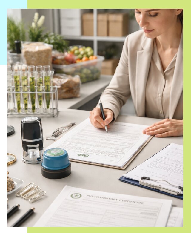 Фитосанитарный сертификат оформить в Омске от 4666 р. | Алешин-Омс