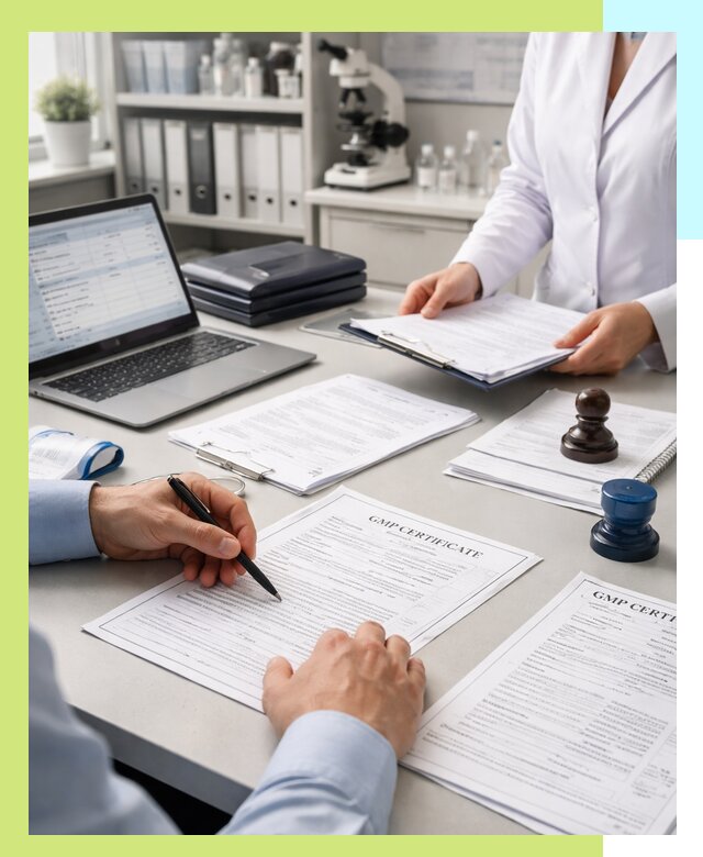 Оформление сертификата GMP в Омске для фармпроизводства