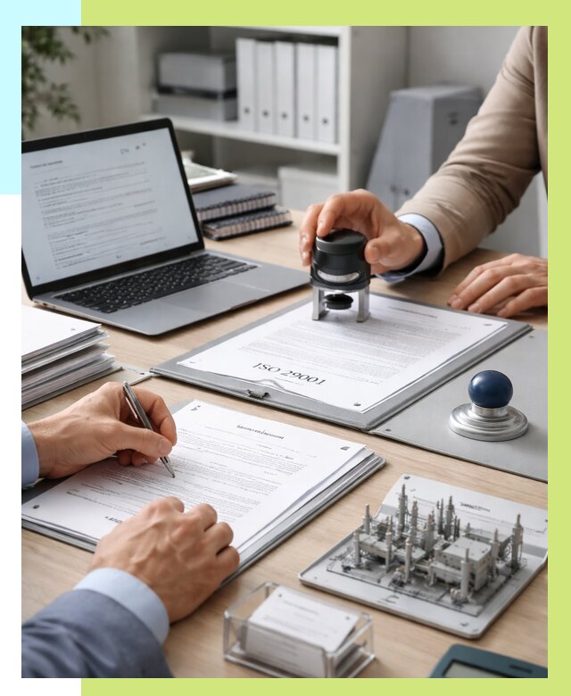 Сертификат ISO 29001 в Омске под ключ от 77768 р. | Алешин-Омс