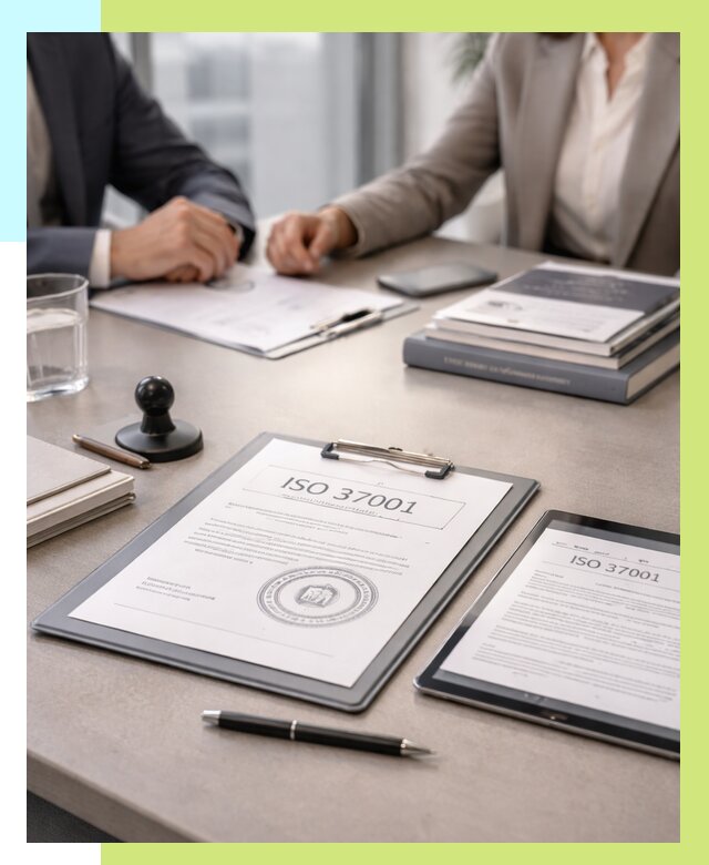 Сертификат ISO 37001 в Омске оформить от 124428 р. Алешин-Омс