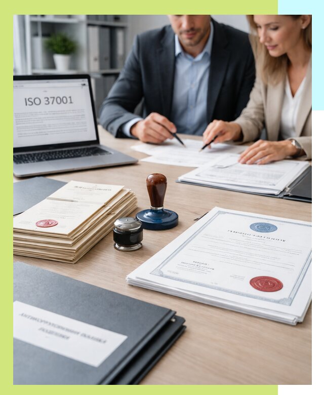 Получение сертификата ISO 37001 по системе борьбы с коррупцией в Омске
